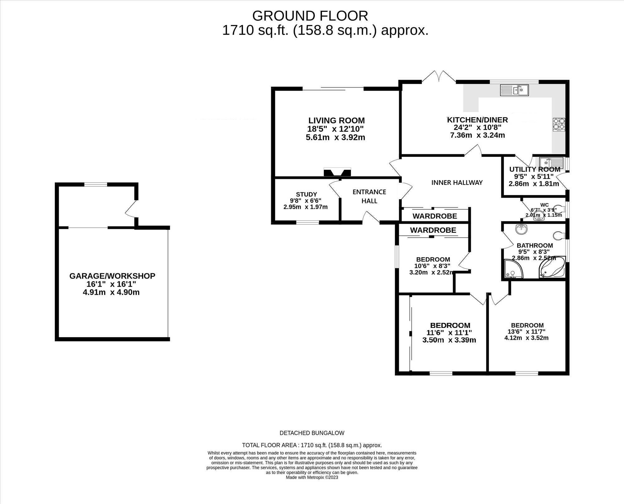 Poplars Close, Keyworth, Nottingham floorplan