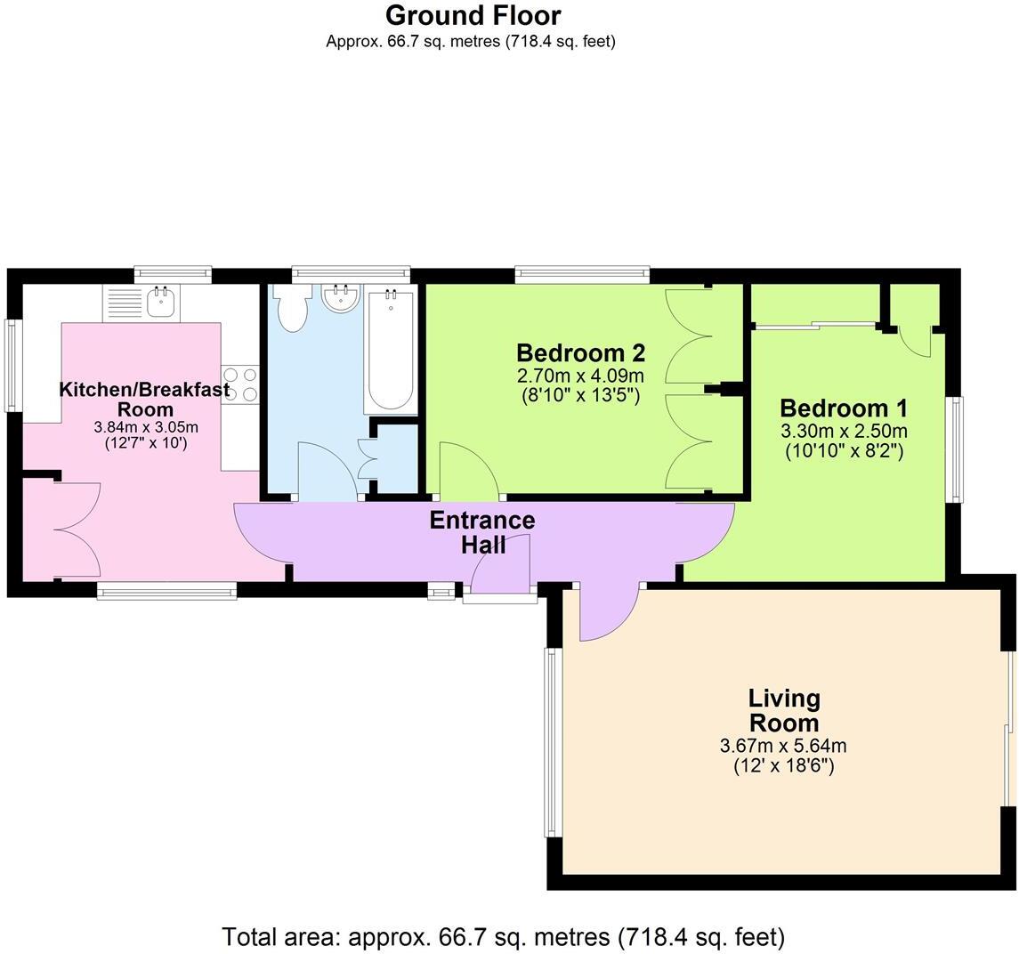 Nr Marden, Hereford floorplan