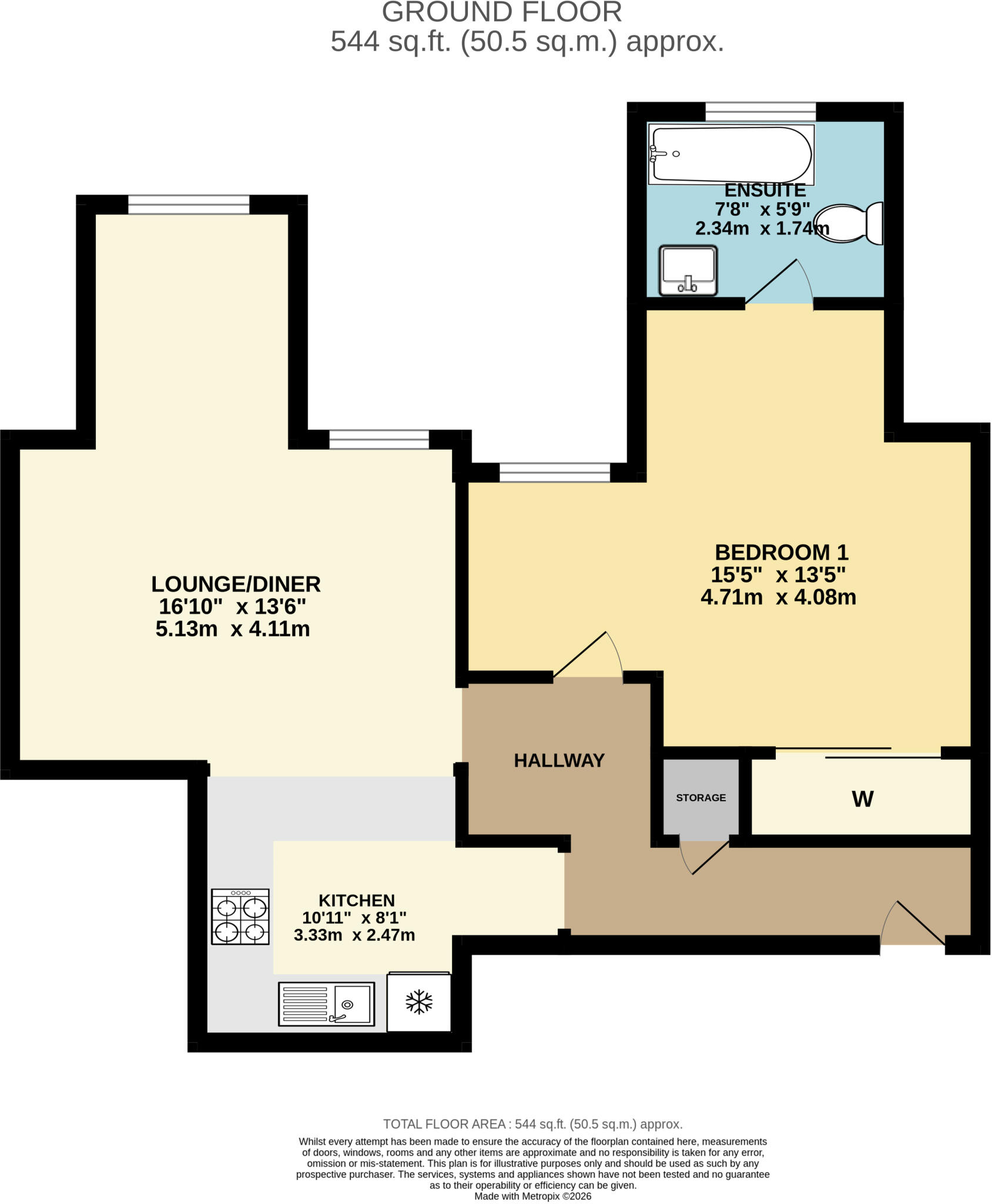 Sandringham Road, Lower Parkstone, Poole, Dorset, BH14 floorplan