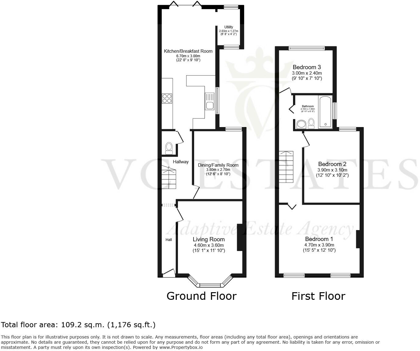 Guest Road, Bishopstoke, SO50 floorplan
