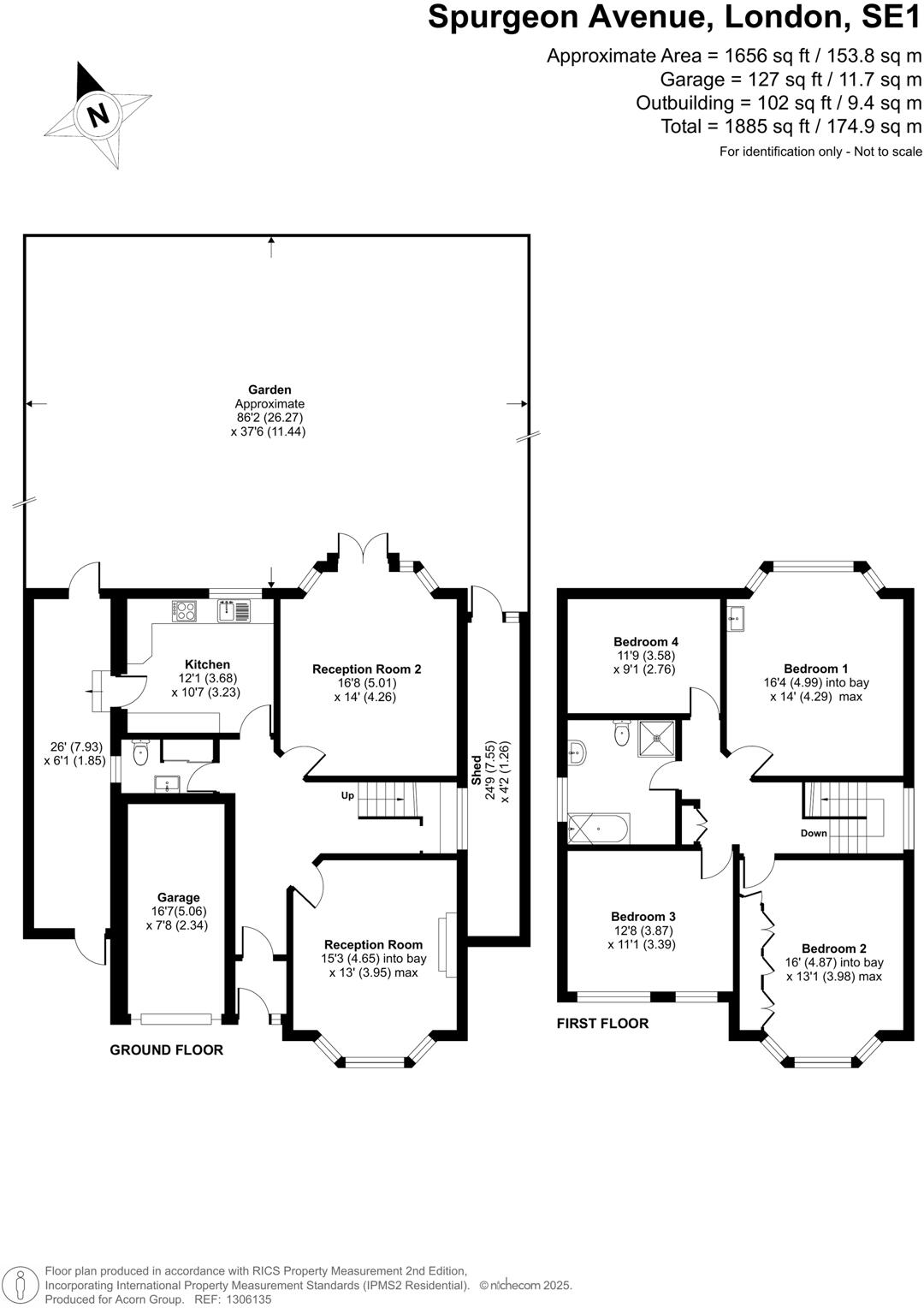 Spurgeon Avenue, London floorplan