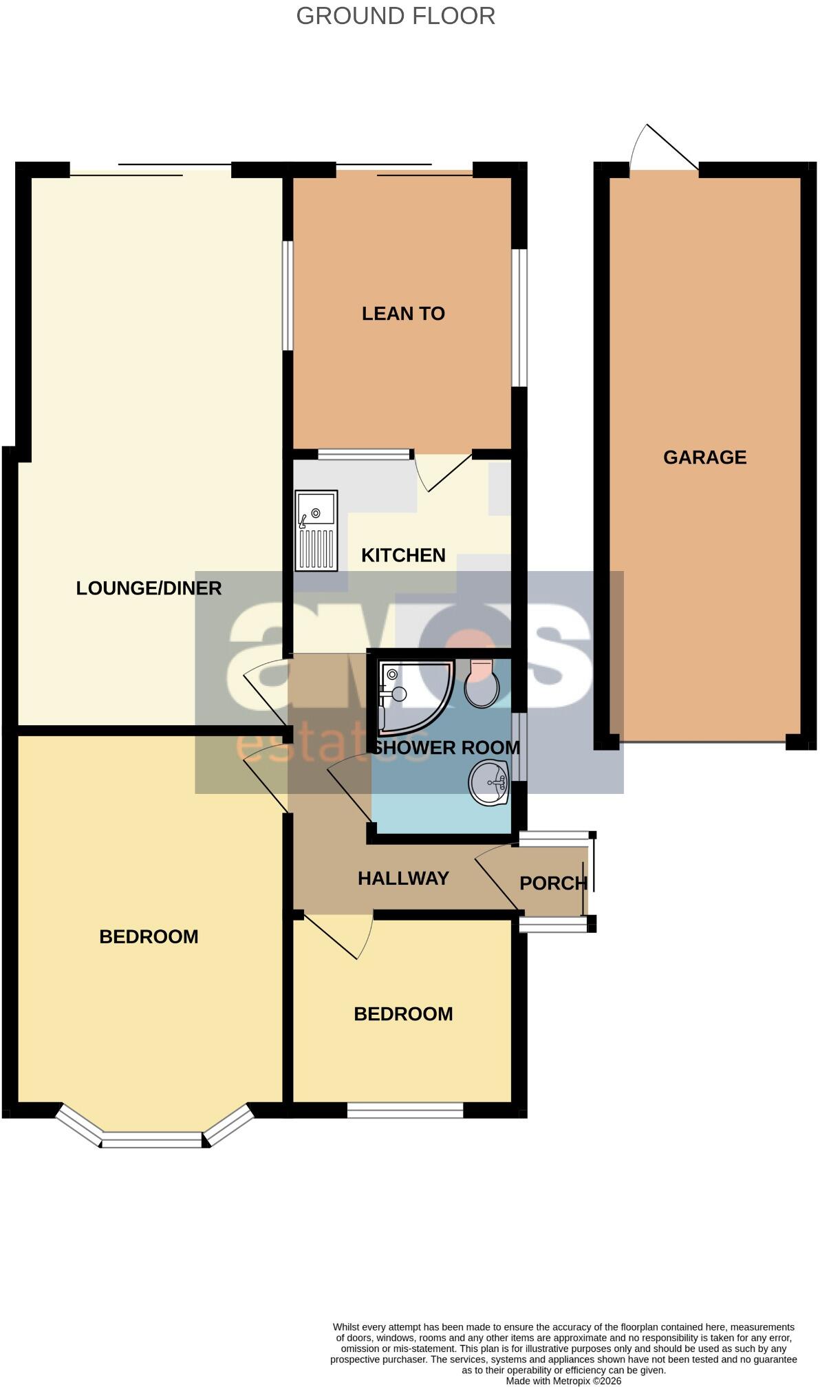 Waverley Road, Benfleet, Essex floorplan