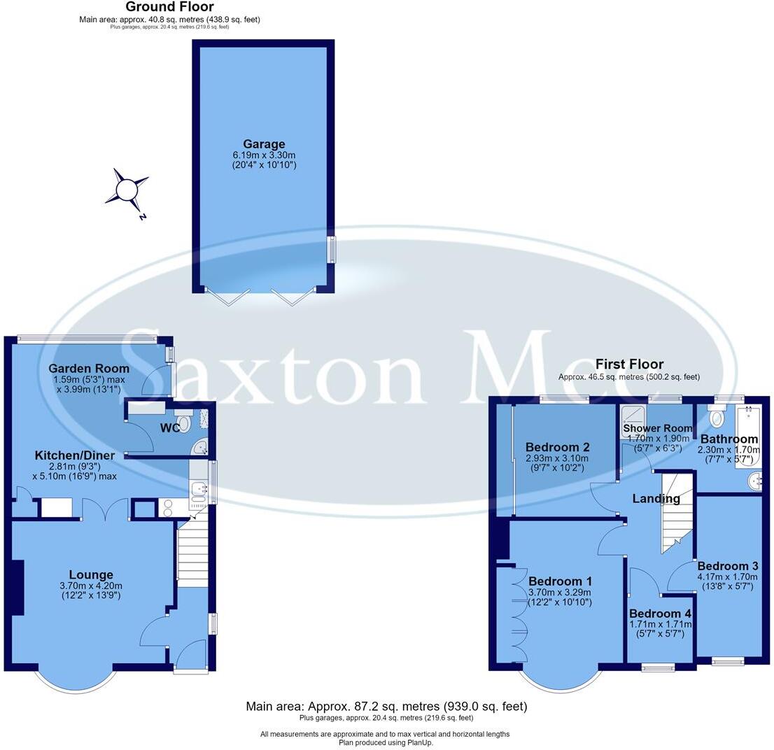 Hereward Road, Sheffield, S5 floorplan