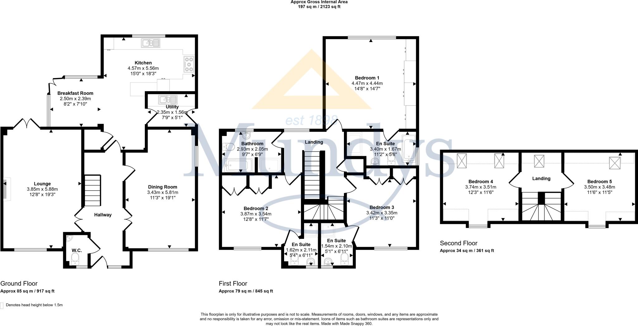 St. Botolphs Gate, Saxilby, Lincoln floorplan