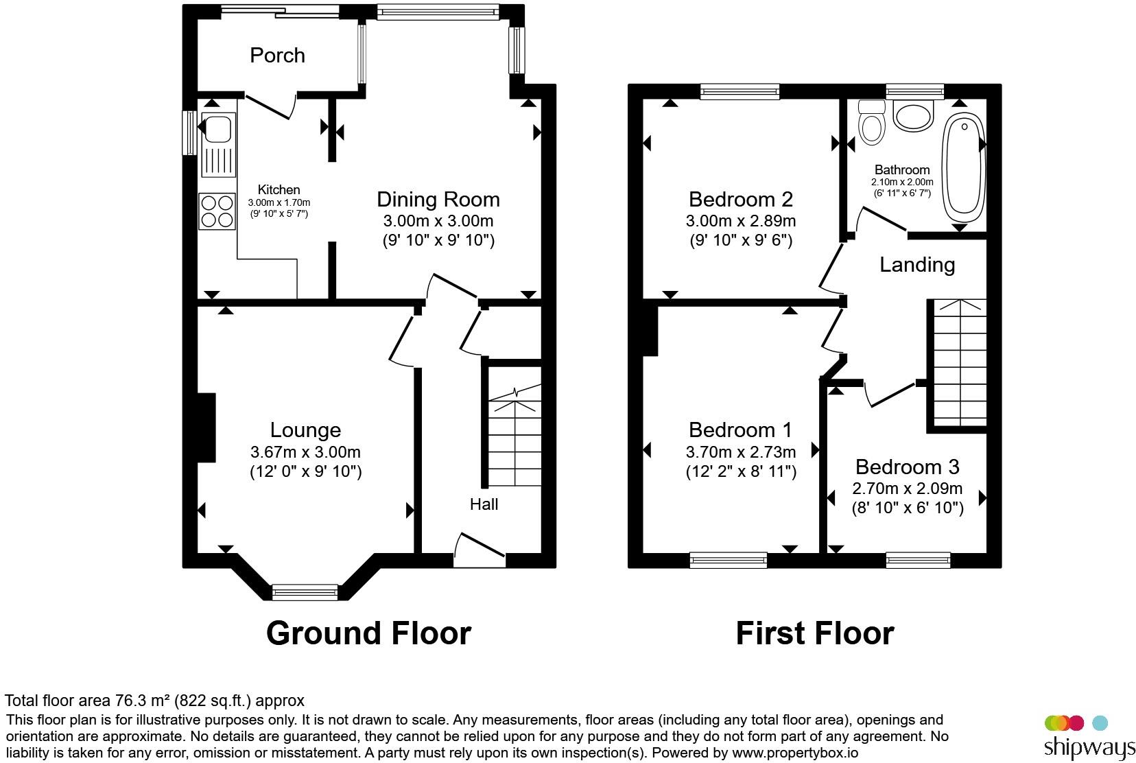 Hathersage Road, Birmingham floorplan