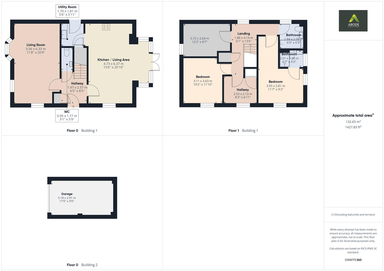 King Lane, Burton-On-Trent, floorplan