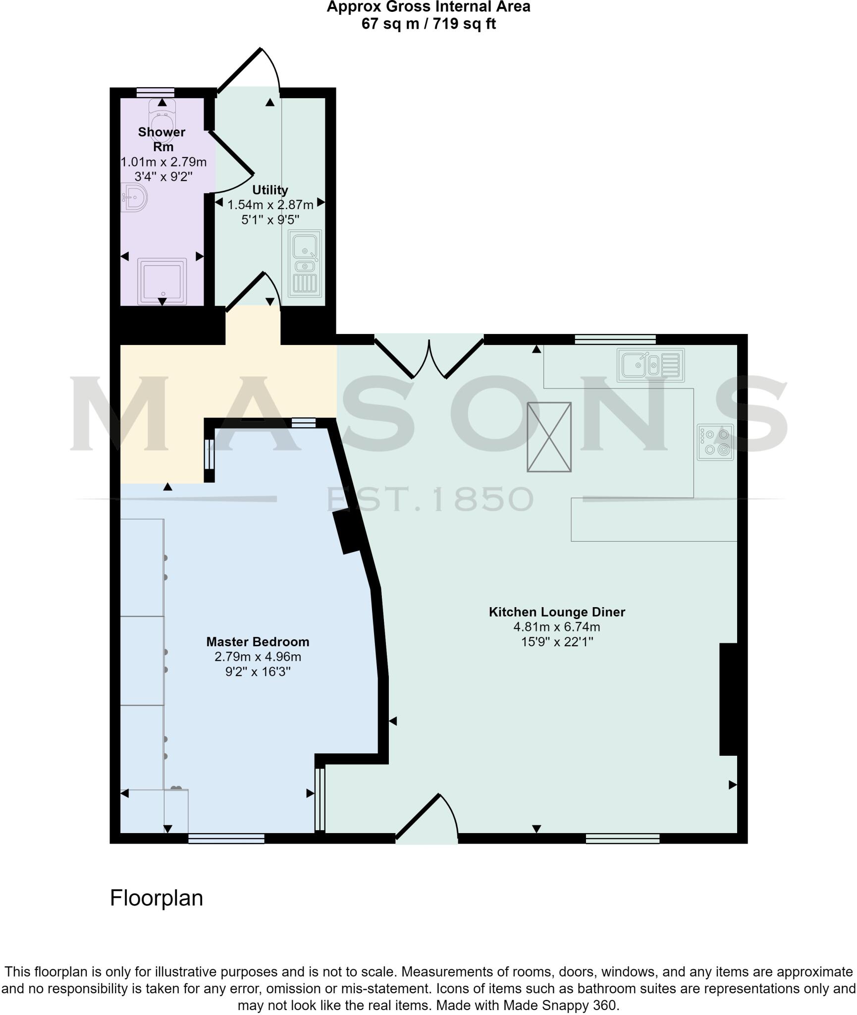 South Reston, Louth LN11 8JQ floorplan