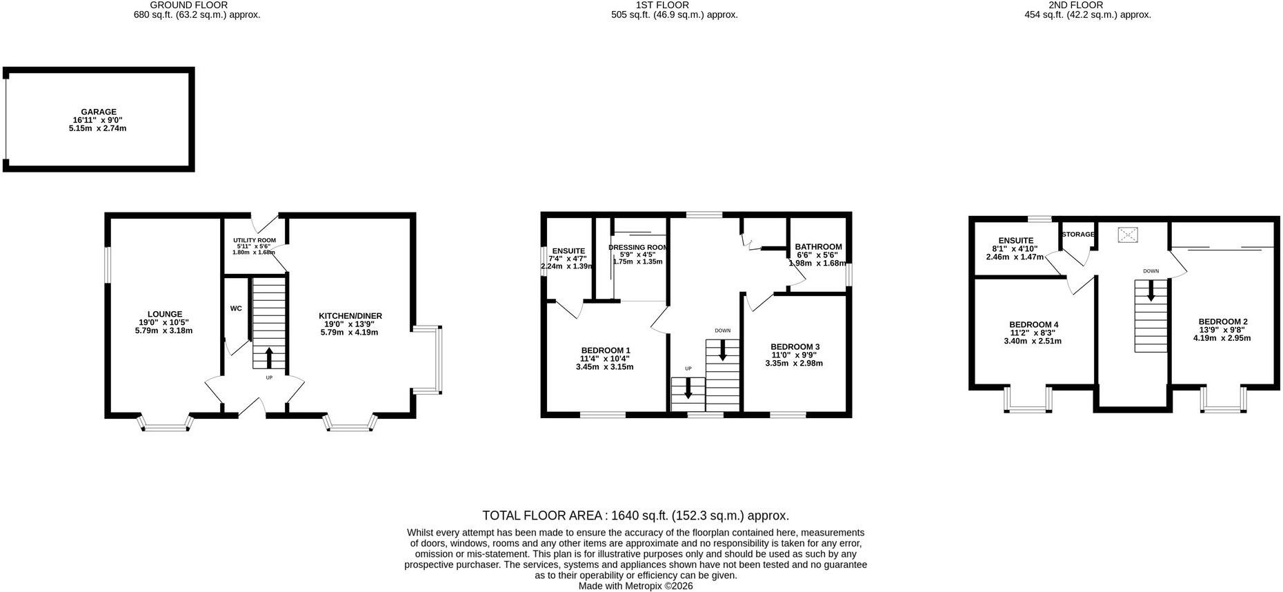 Campion Way, Henhull, CW5 floorplan