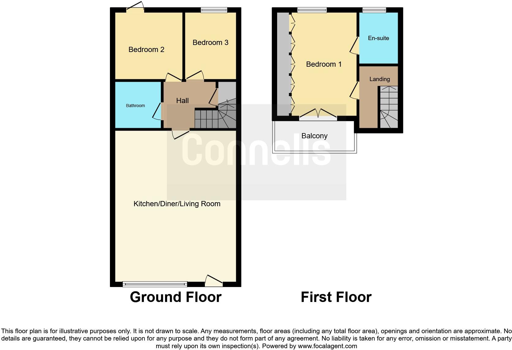 Higher Lowton, Bondleigh, North Tawton floorplan