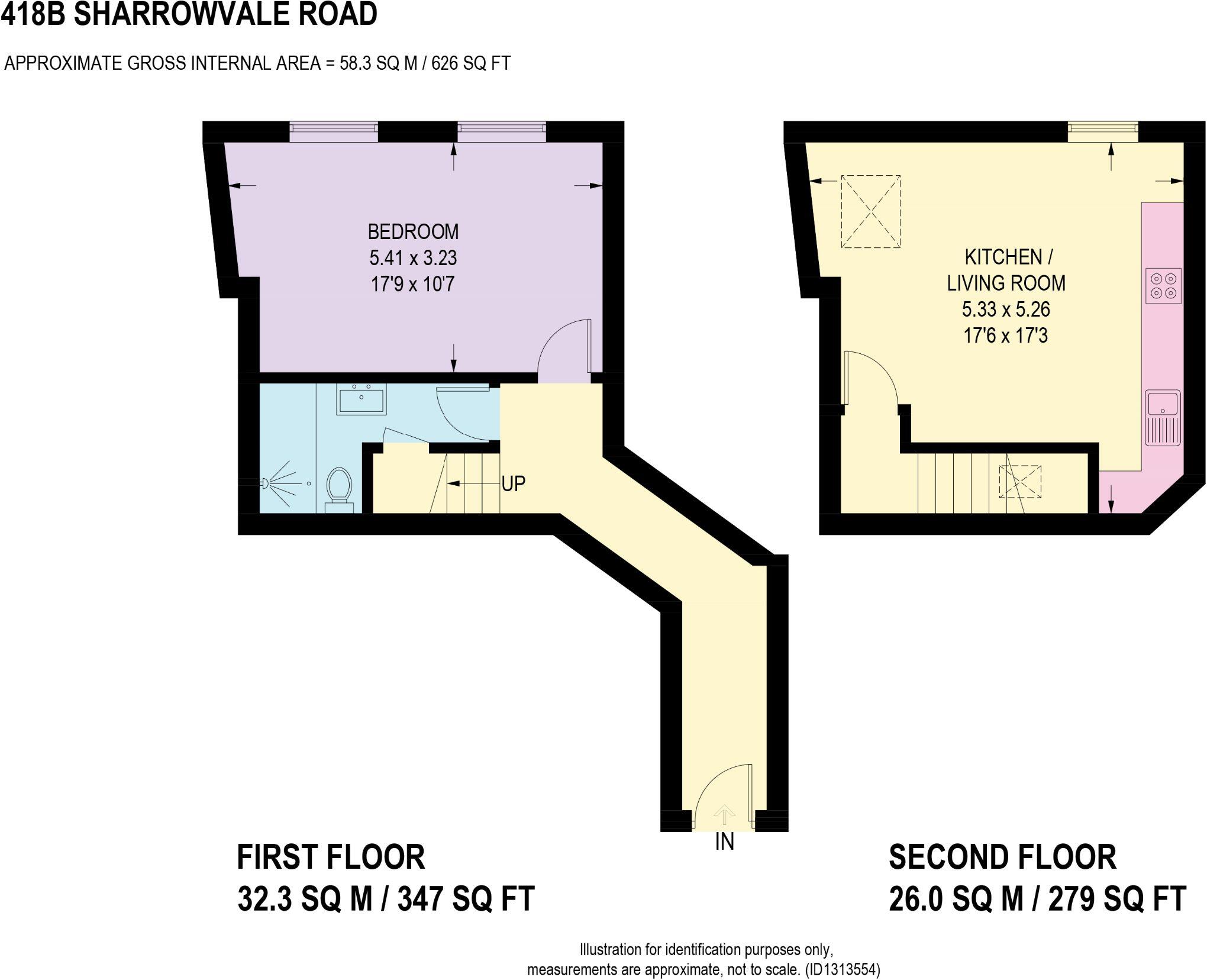 418b Sharrow Vale Road, Sheffield floorplan