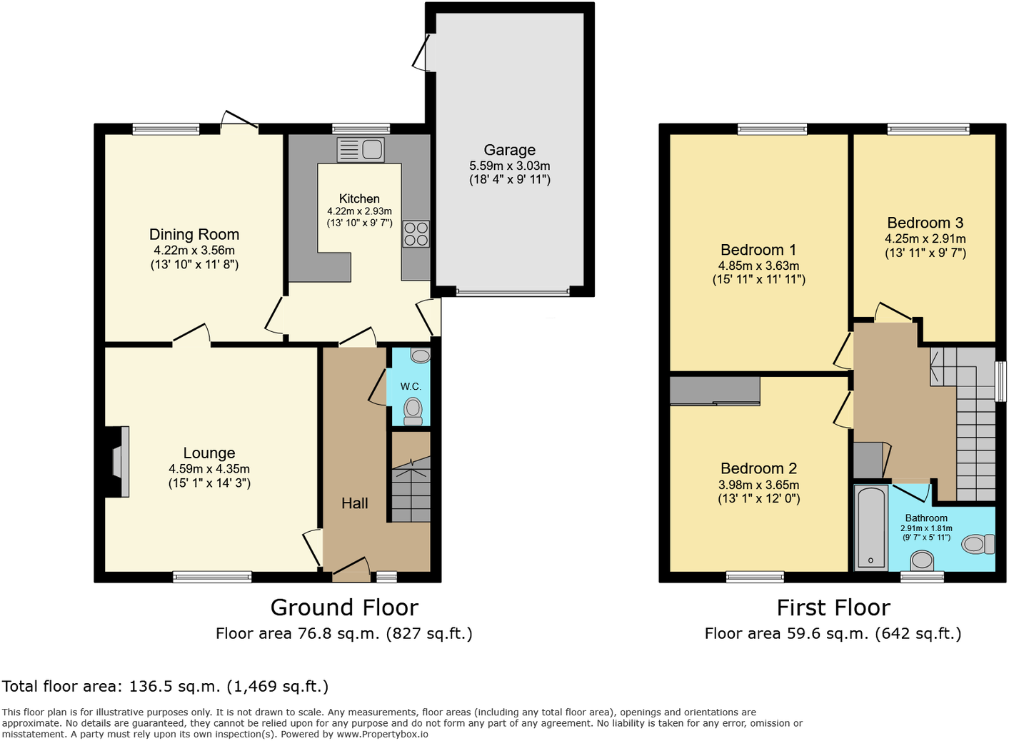 The Hawthorns, Riccall, York, YO19 6NZ floorplan