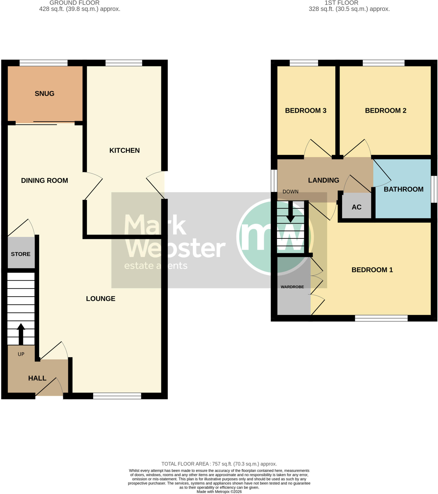 Minions Close, Atherstone floorplan