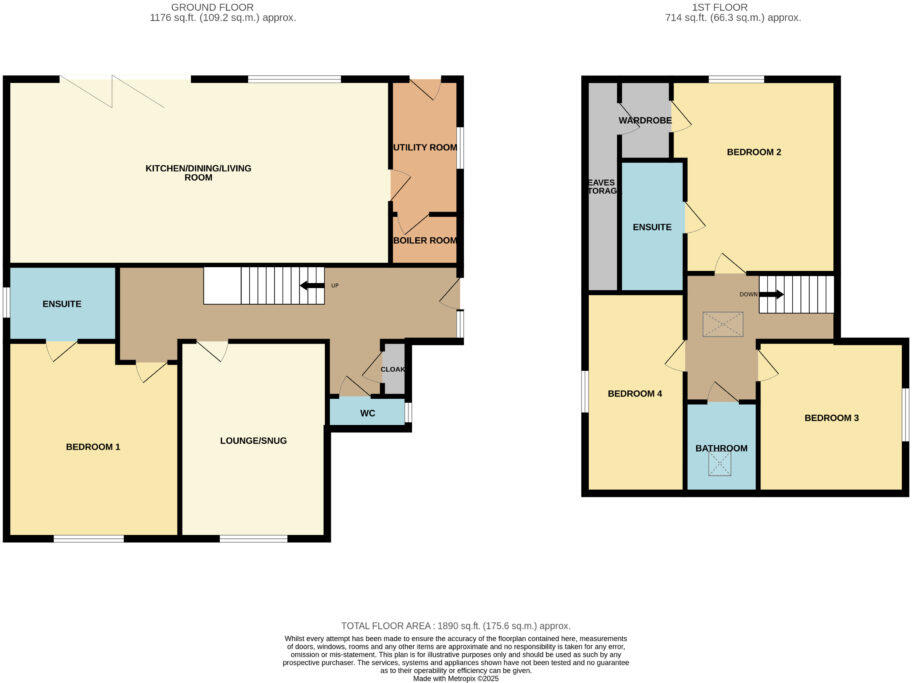 66 Child Lane, Roberttown, WF15 7LY floorplan
