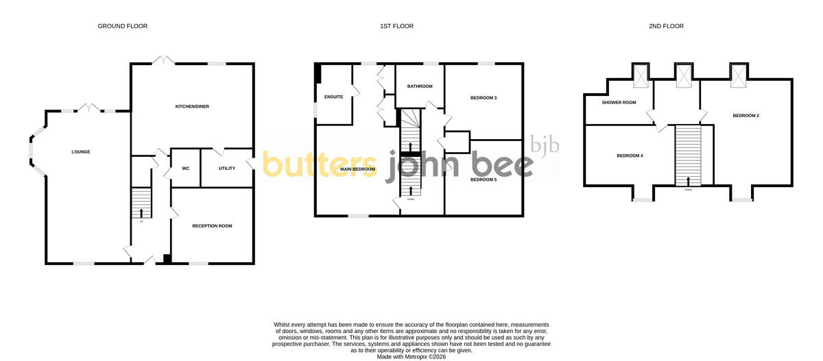 Jackson Drive, Telford floorplan