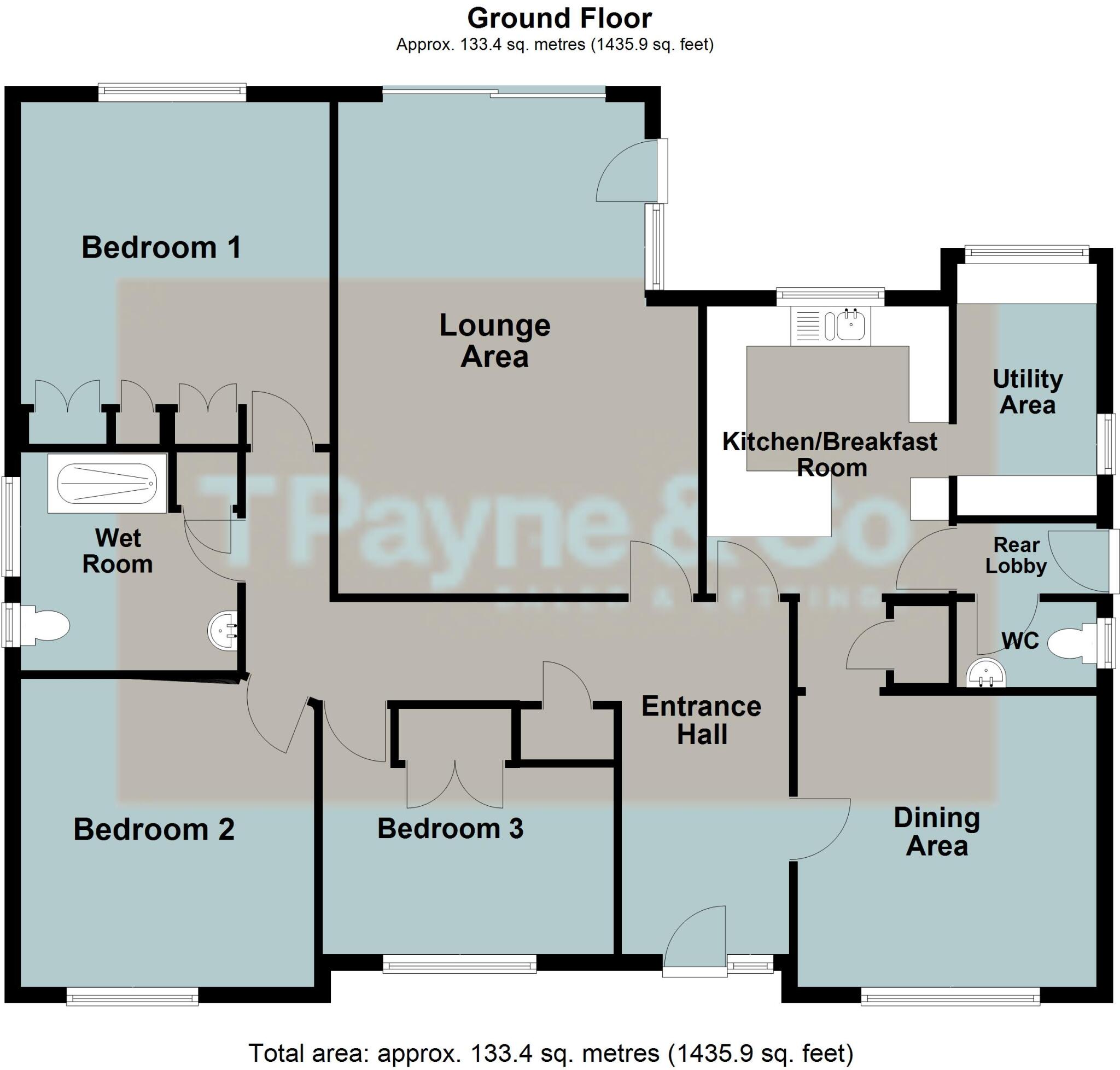 Blackmill Road, Chatteris, Cambs., PE16 6SR floorplan