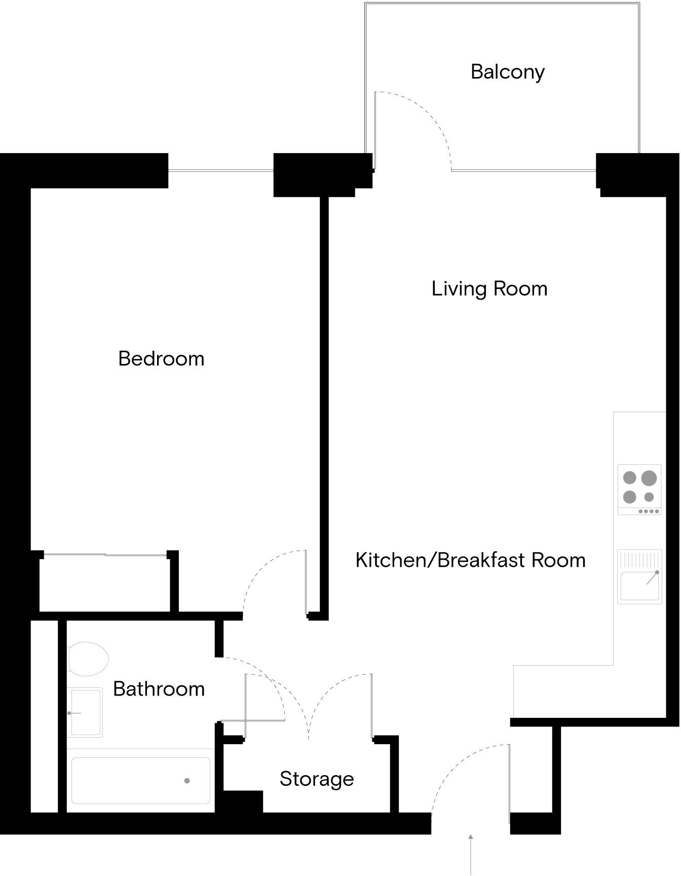 Sessile Apartments, Ashley Road, London, N17 9NT floorplan