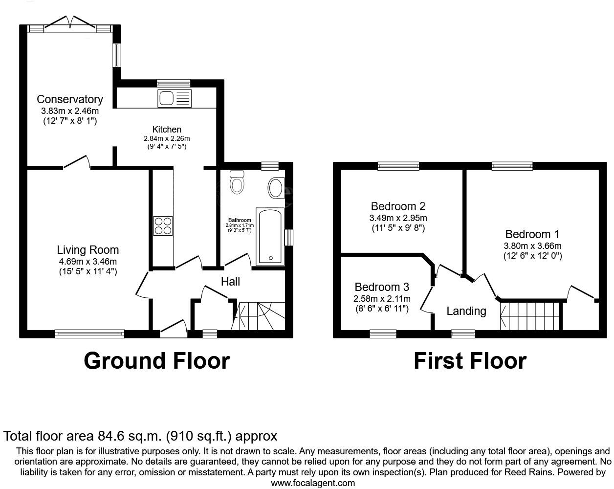Gildingwells Road, Woodsetts, Worksop, South Yorkshire, S81 floorplan