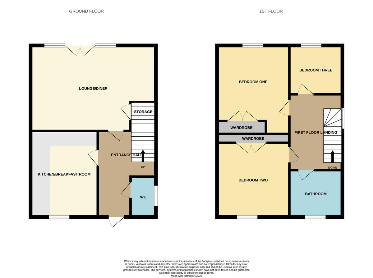 Stryd Camlas, Cwmbran, NP44 floorplan