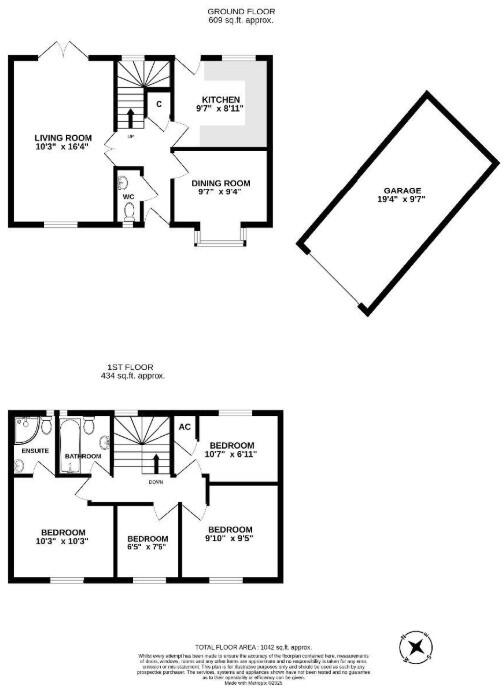 Foxglove Close, Ross-on-Wye, HR9 floorplan