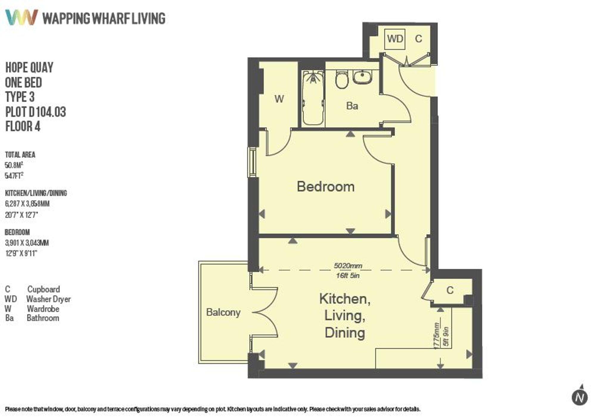 Wapping Wharf, Hope Quay, BS1 floorplan
