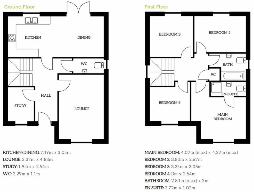 Cysgod Yr Eglwys, Llannon, Llanelli floorplan