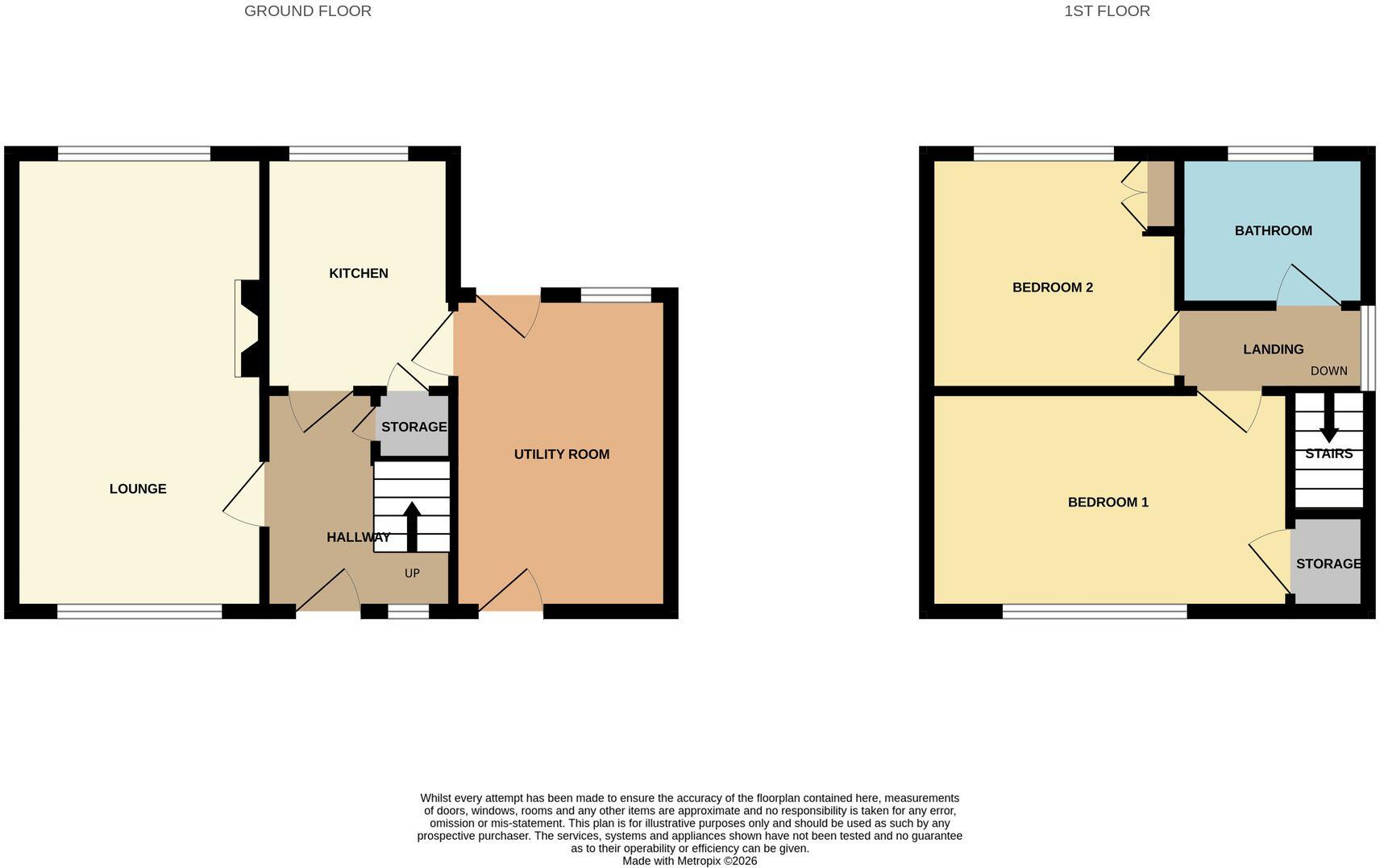 Stonegarth, Carlisle, CA2 floorplan
