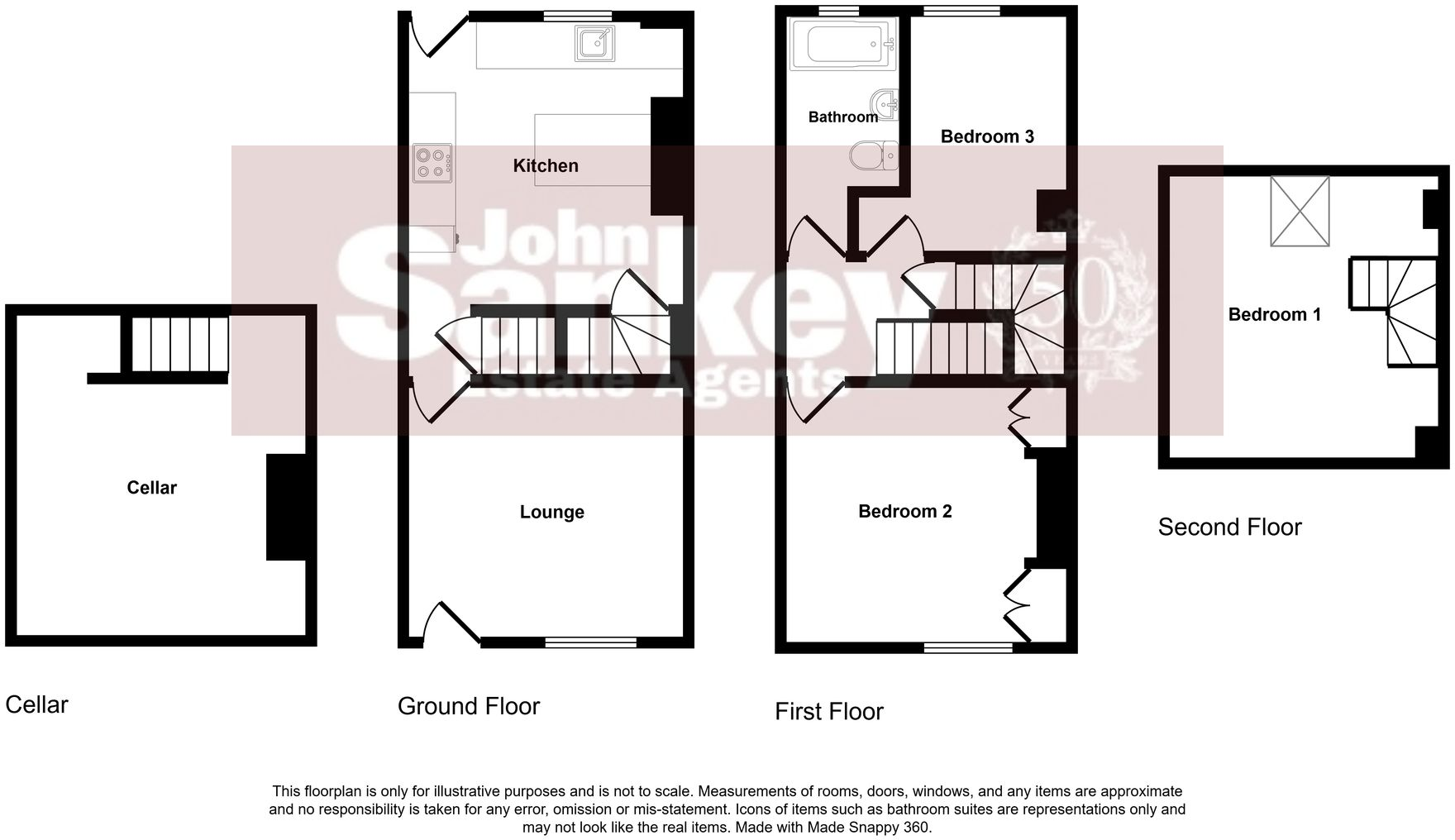 Green Lane, Mansfield, NG18 floorplan