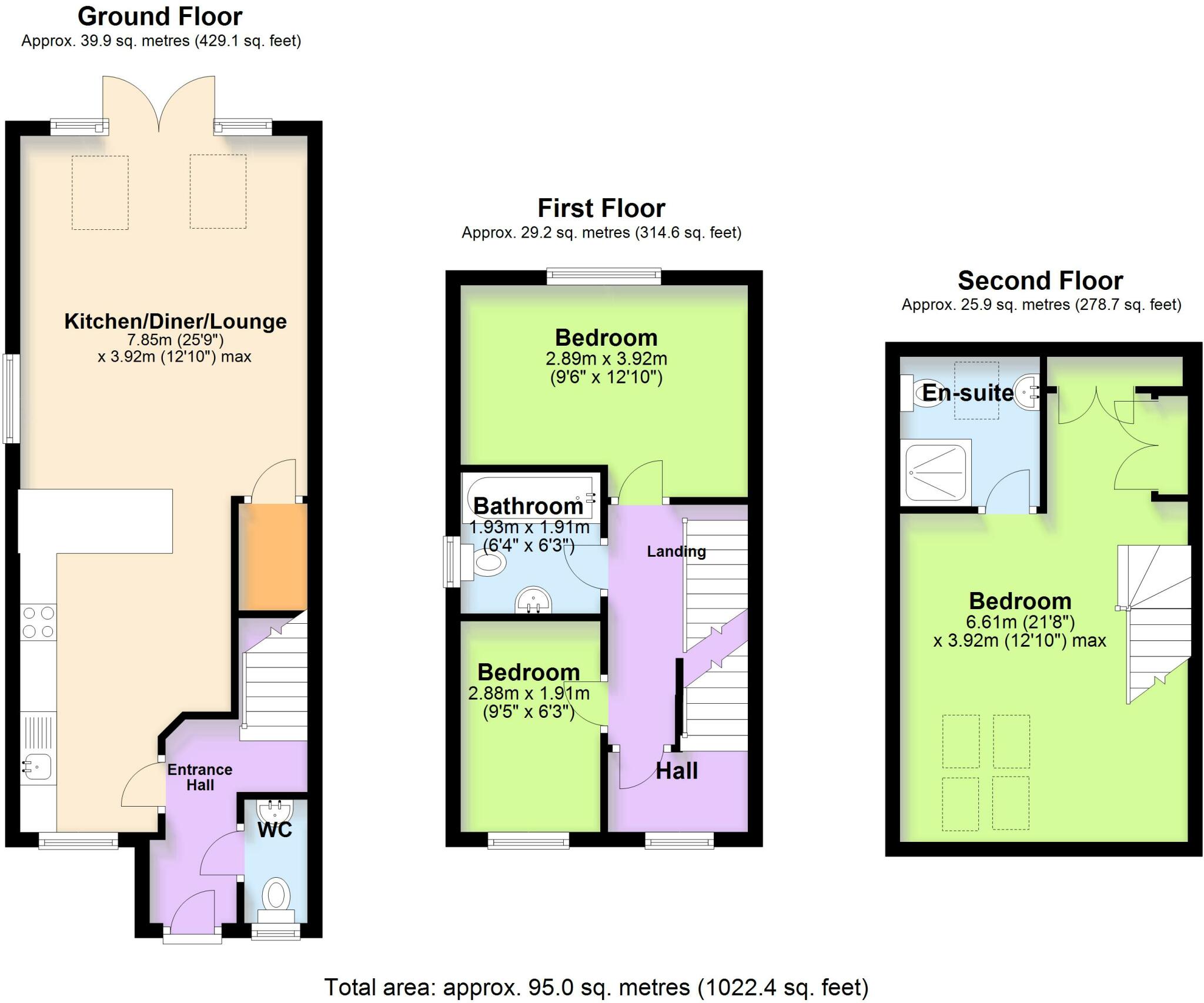 Ever Ready Crescent, Dawley, Telford, Shropshire, TF4 floorplan