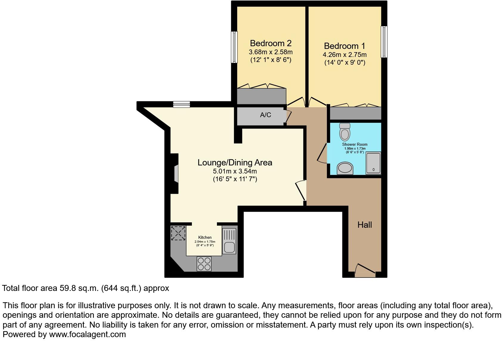 Scholars Court, Stratford-upon-Avon floorplan