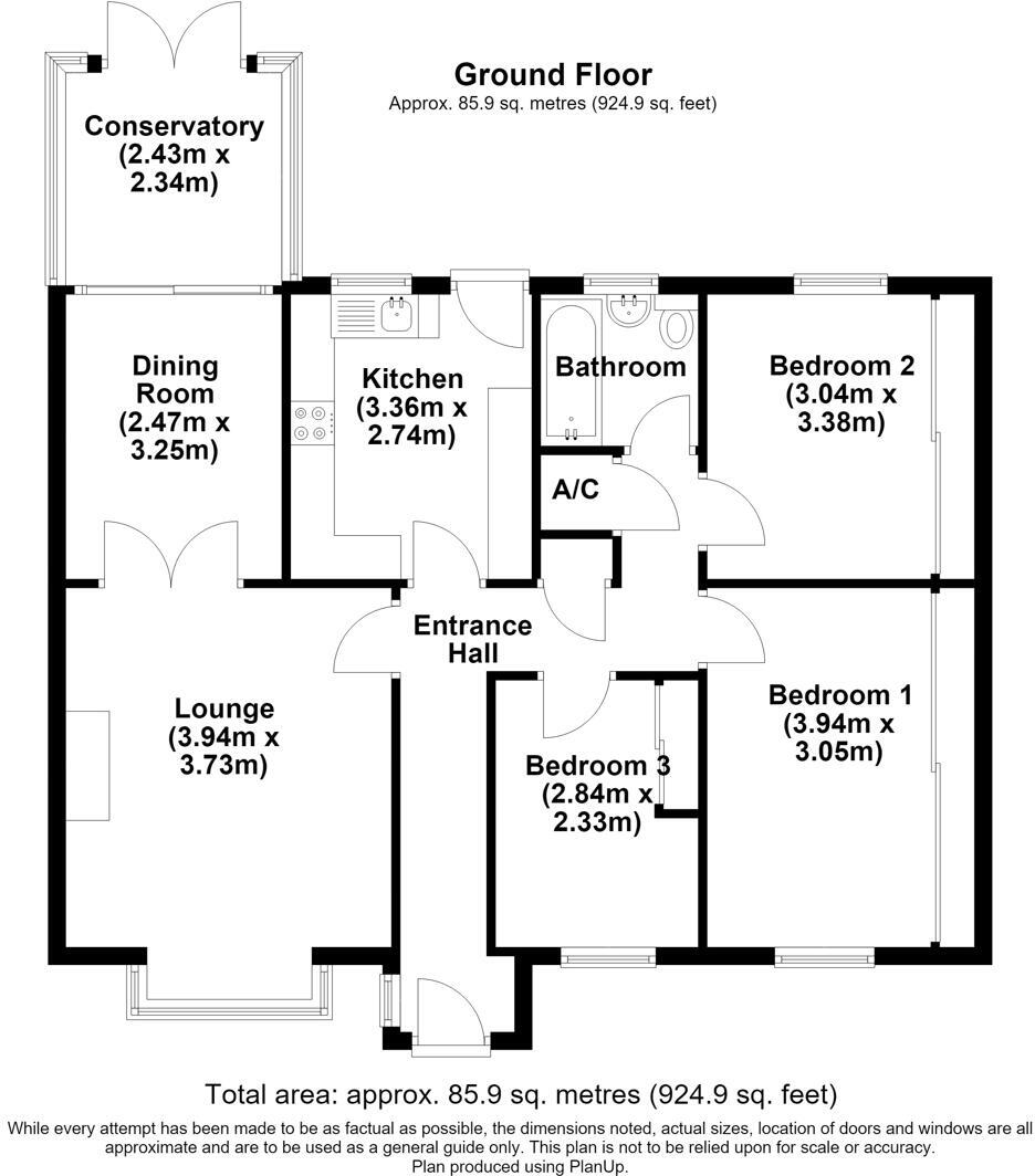 Meadway, Cherry Willingham, Lincoln floorplan