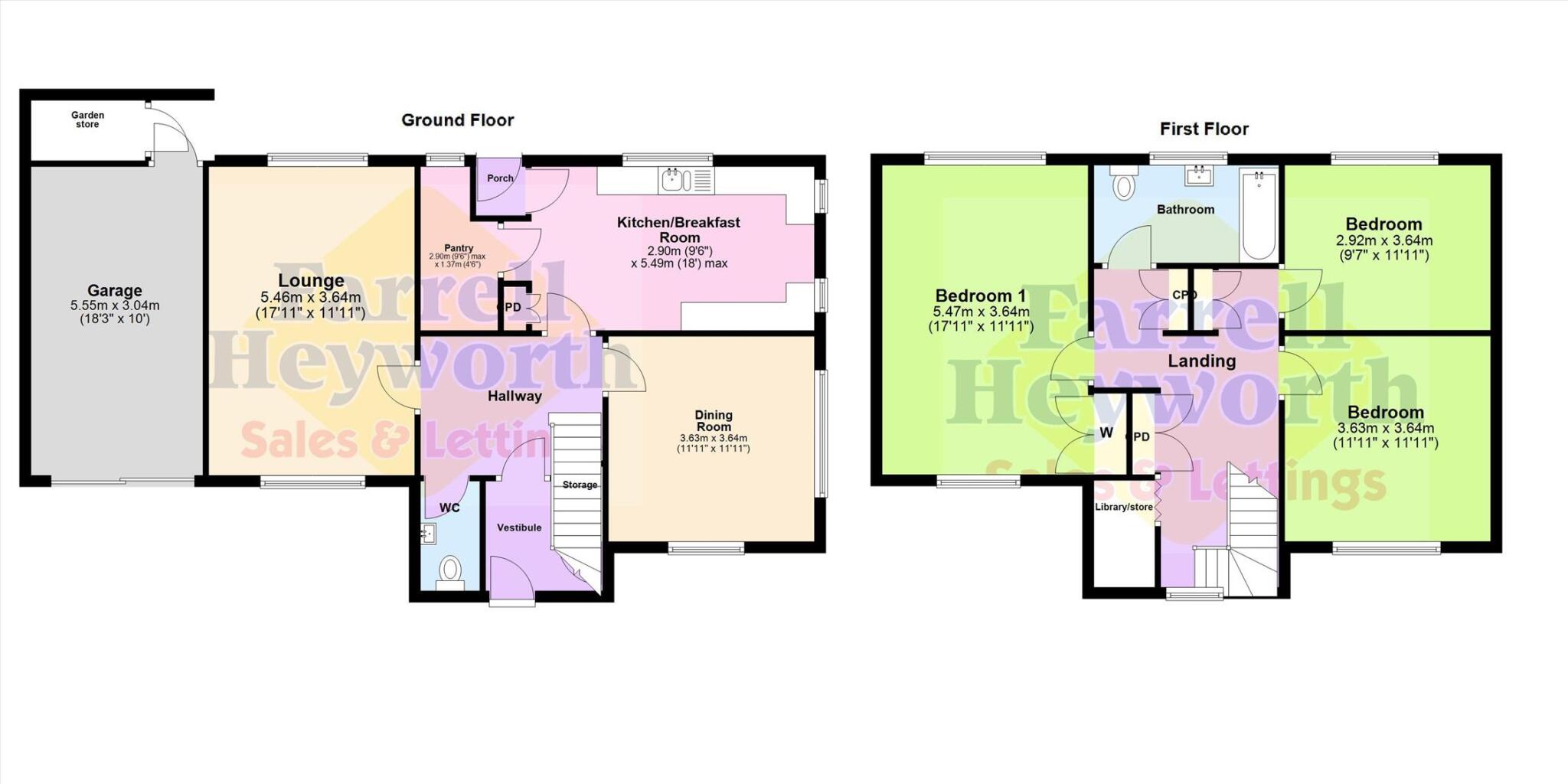 Endsleigh Grove, Lancaster floorplan