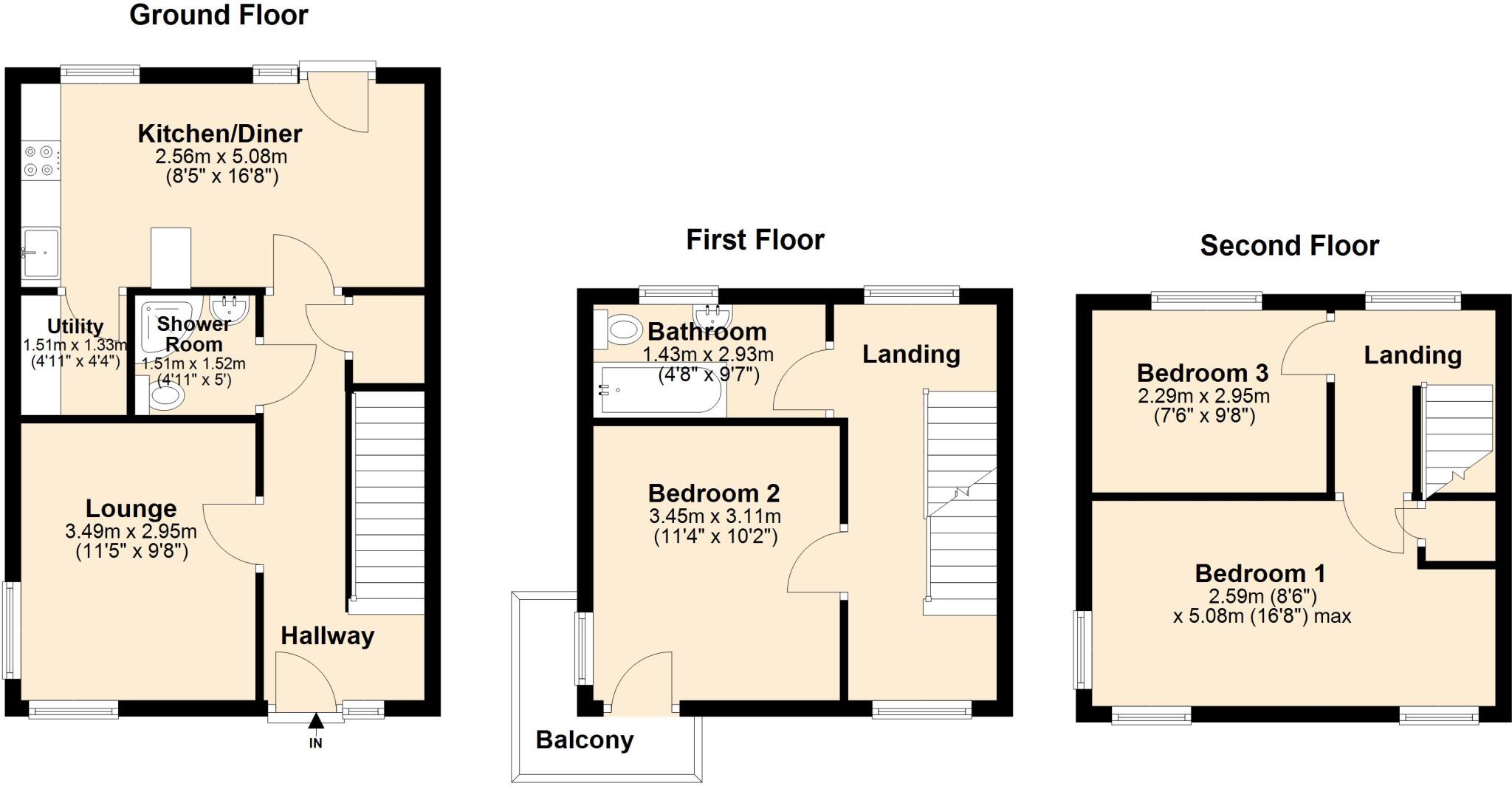 Mosedale Way, Birmingham, B15 floorplan