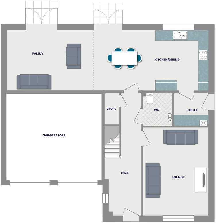 Daffodil Drive
Robroyston
Glasgow
G33 6PQ floorplan