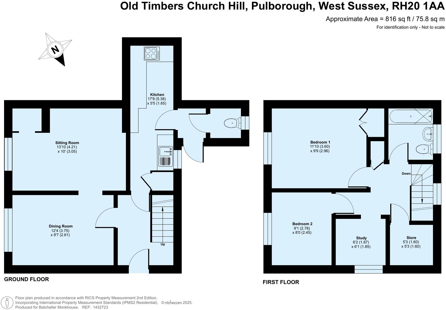 Church Hill, Pulborough floorplan