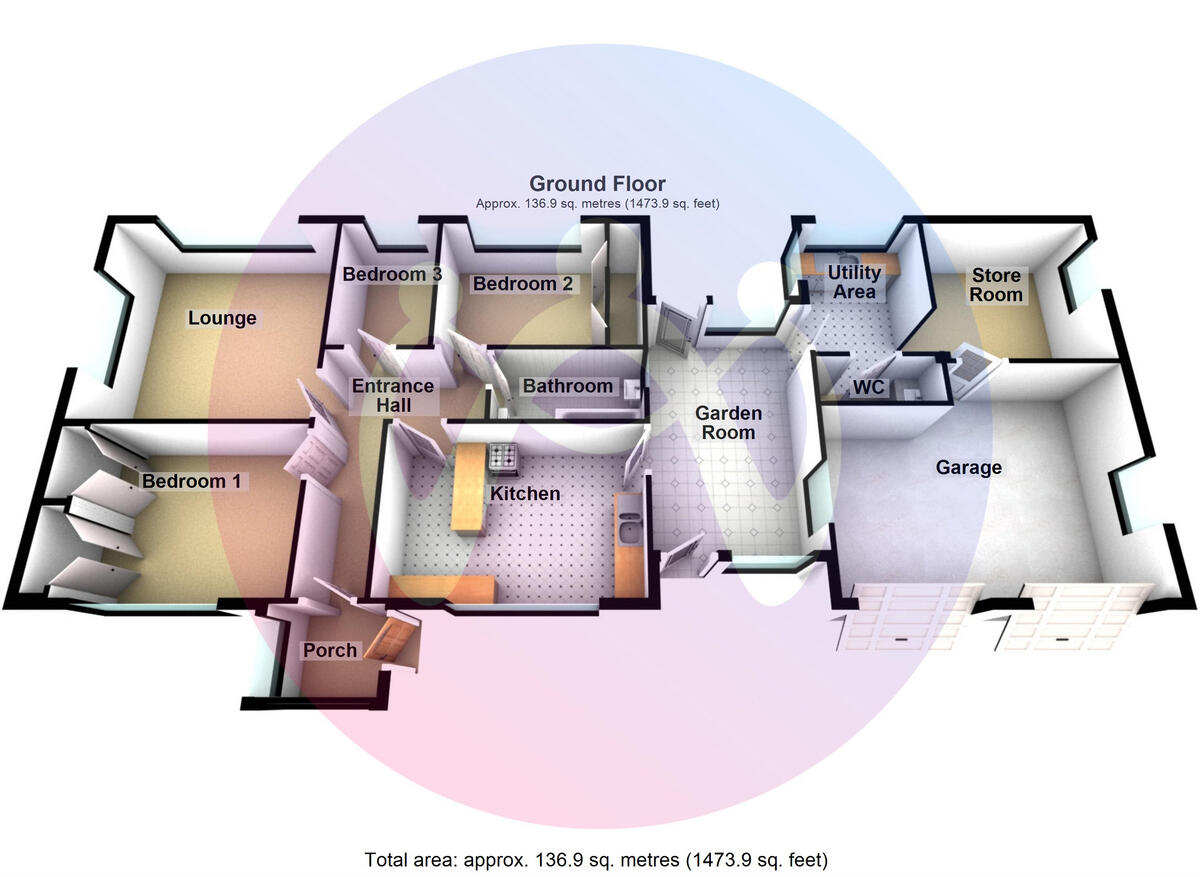 Talwrn, Llangefni, Anglesey, LL77 floorplan