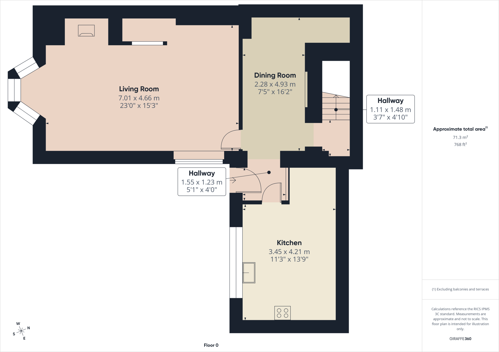 Hillside, Axbridge, Somerset, BS26 floorplan