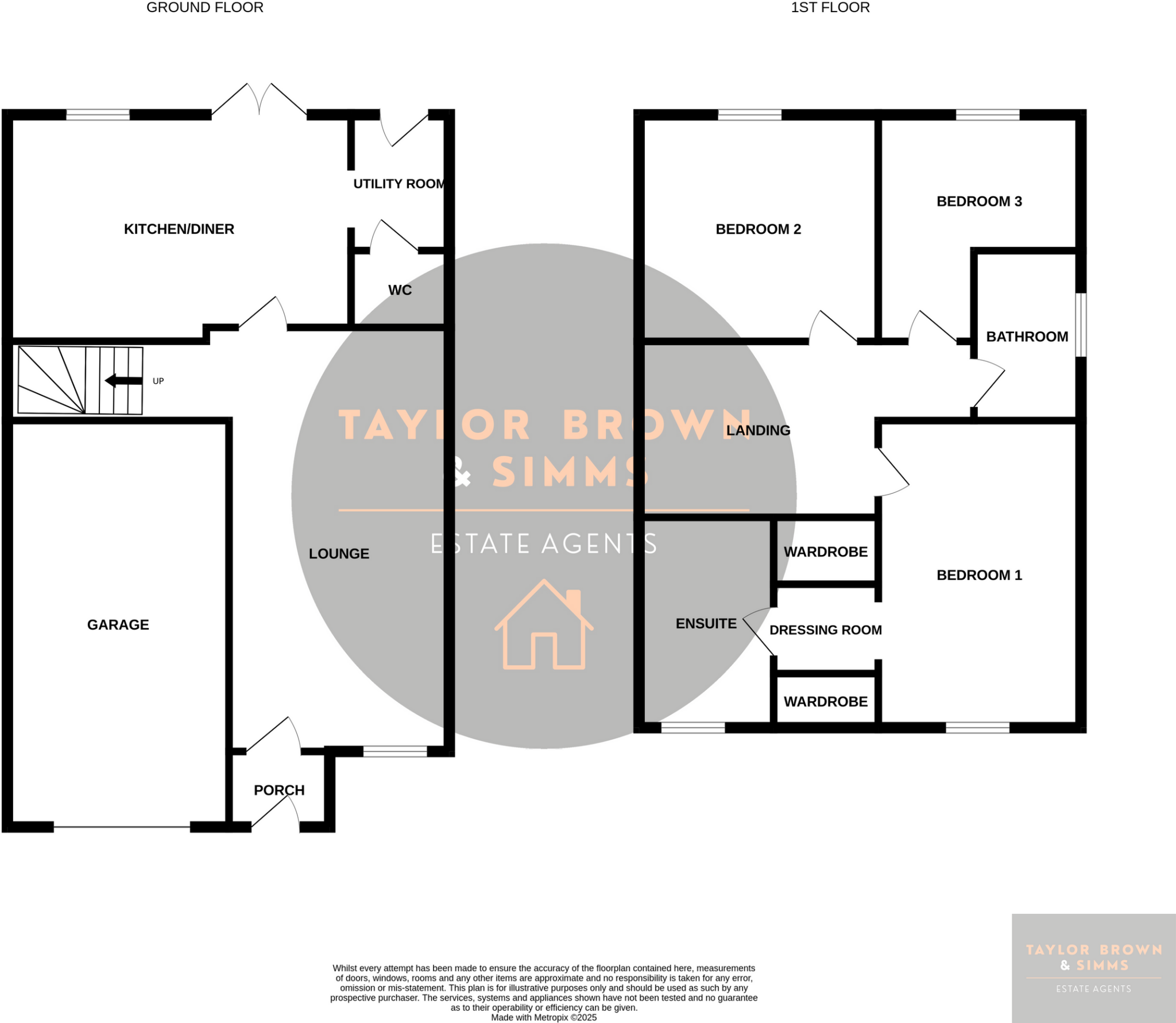 Miller Drive, Shipley, Derbyshire floorplan