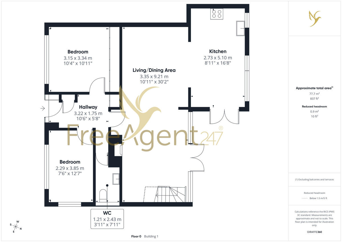 #WelcomeHome to: 19 Goodwood Avenue, Worcestershire, WR5 floorplan