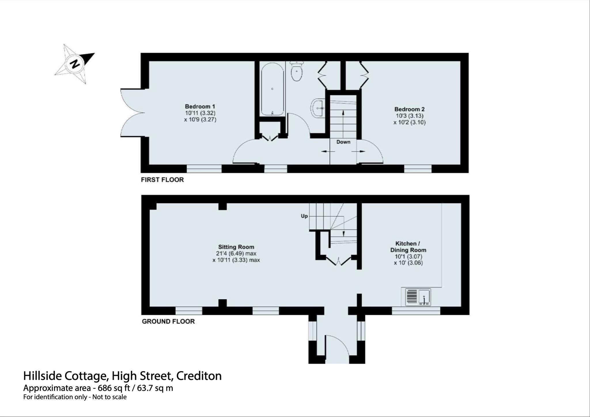 High Street, Crediton, EX17 floorplan