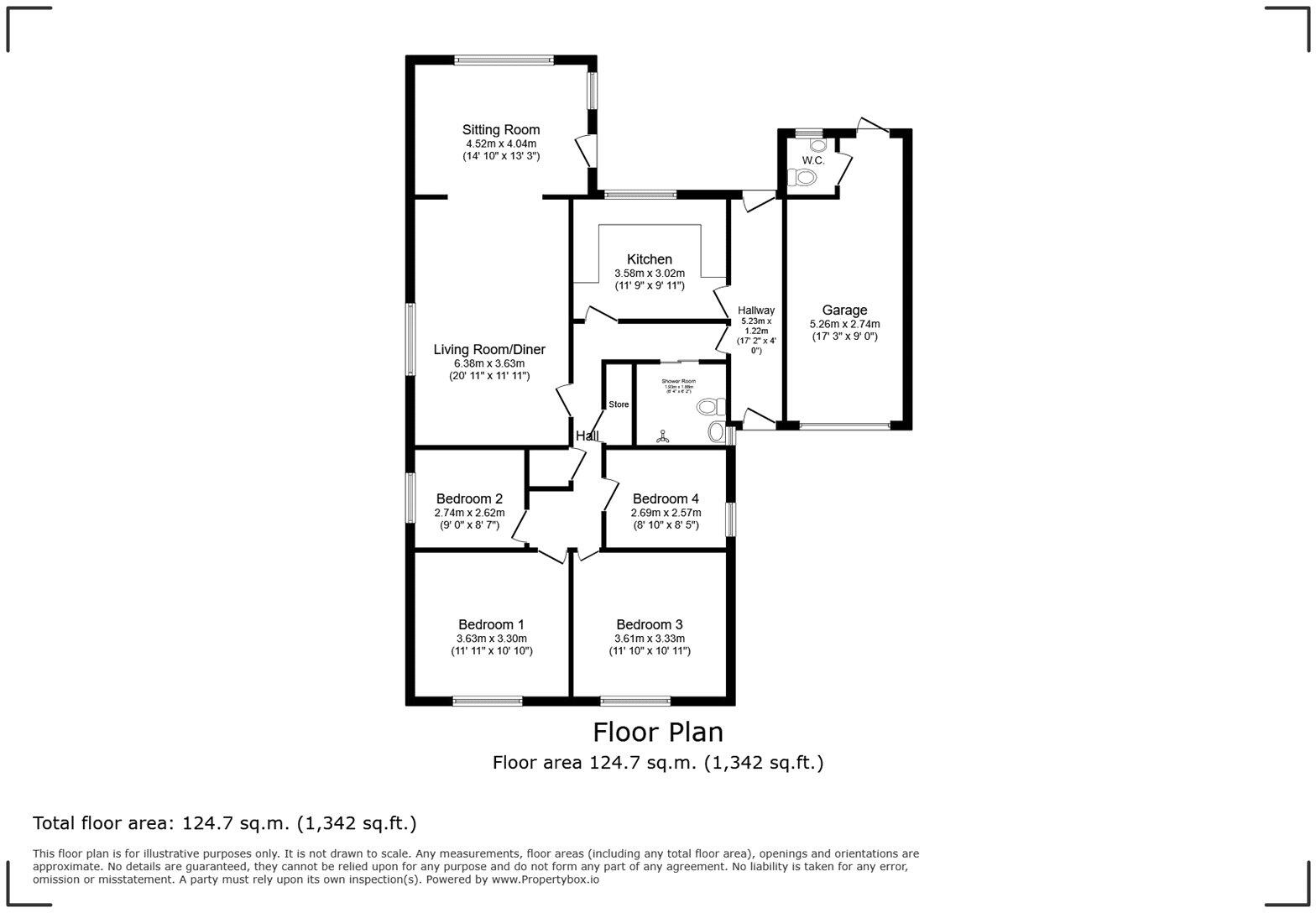 Ashdene Road, Bicester, Oxfordshire floorplan