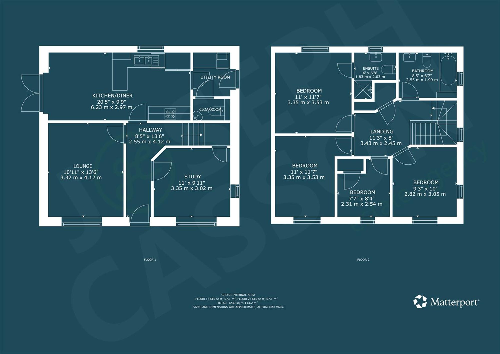 Chester Place, Bridgwater, TA6 floorplan