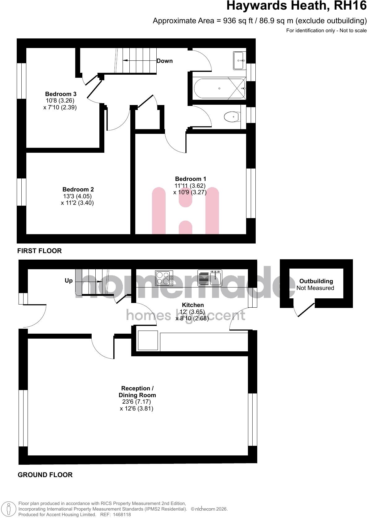 Pinewood Way, Haywards Heath, West Sussex floorplan