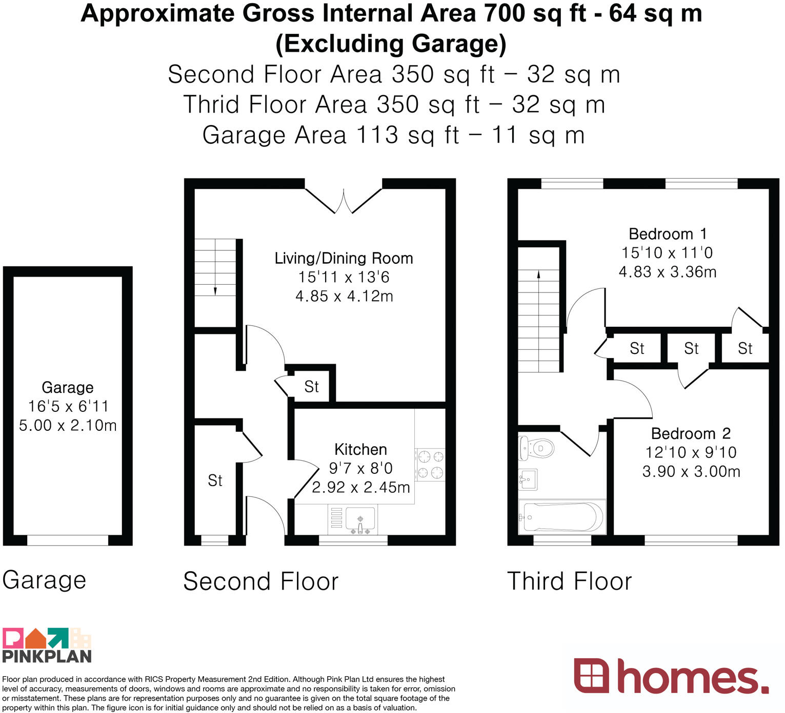Essex Close, Bordon, Hampshire floorplan