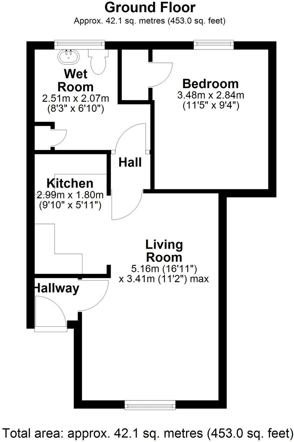 South Street, Compass Court South Street, CO11 floorplan