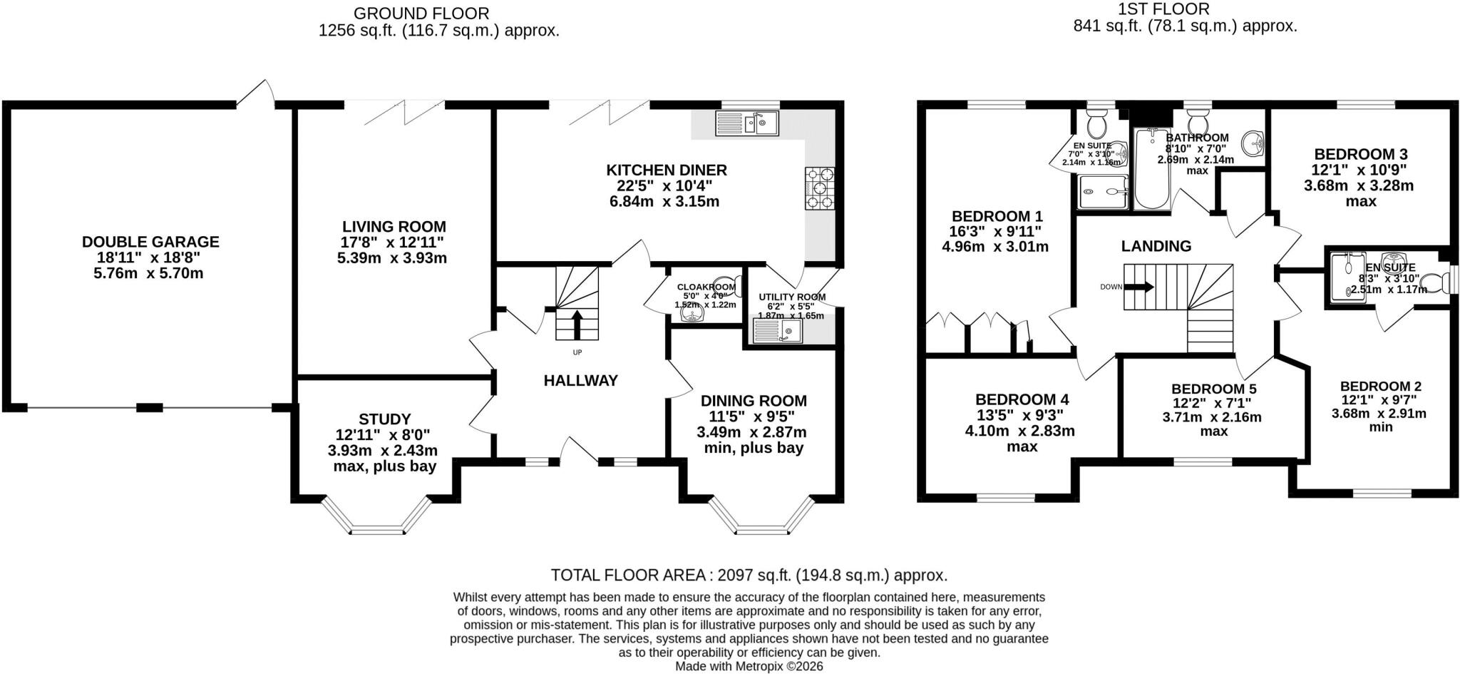 Jutland Way, Exeter floorplan