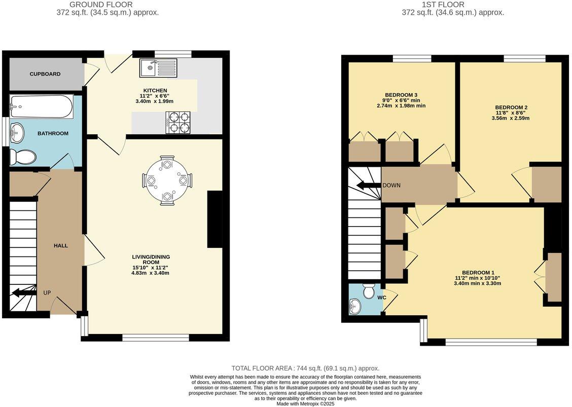 Holden Road, Salterbeck, Workington, CA14 floorplan