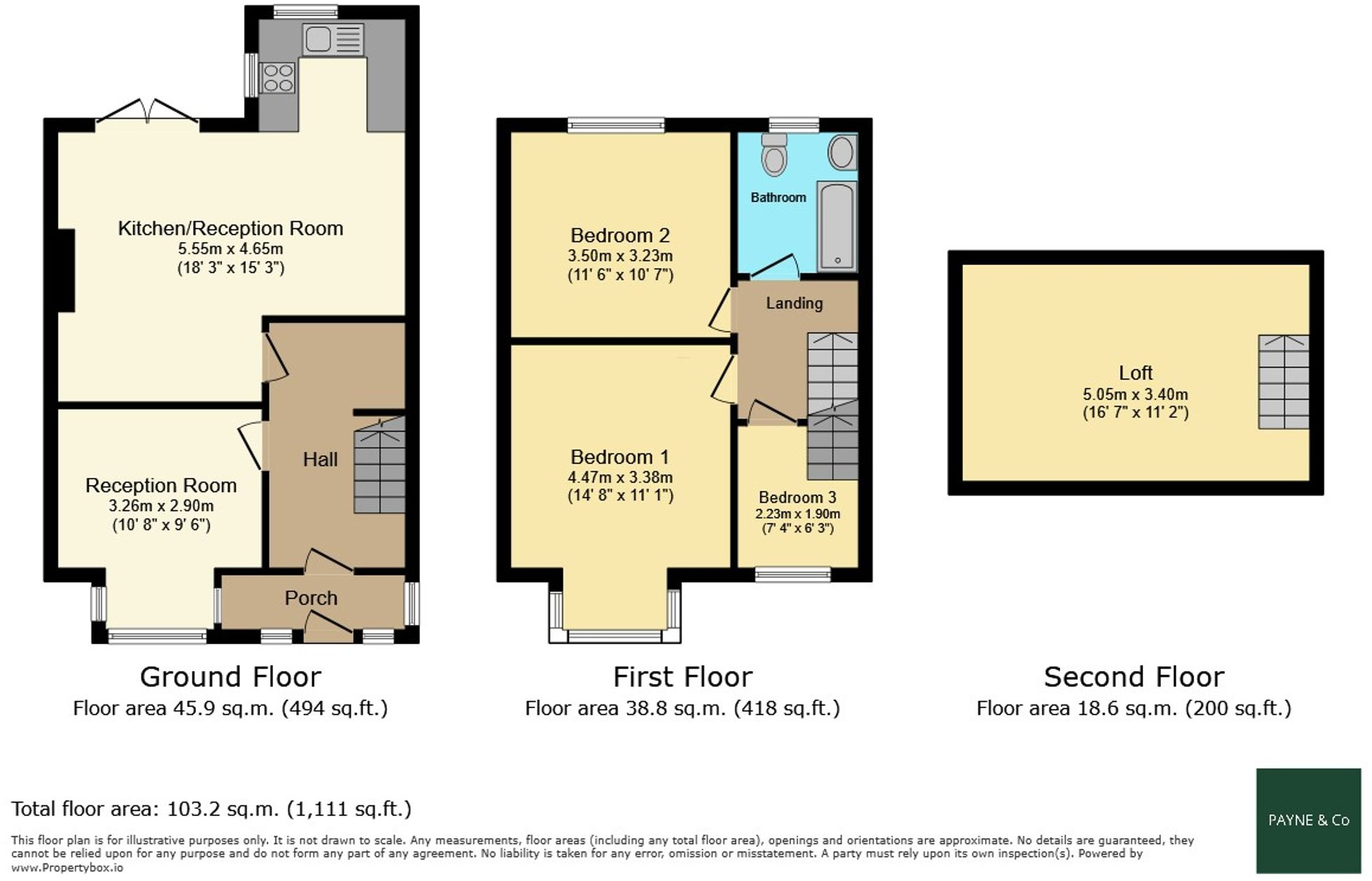 Coventry Road, Ilford, IG1 floorplan