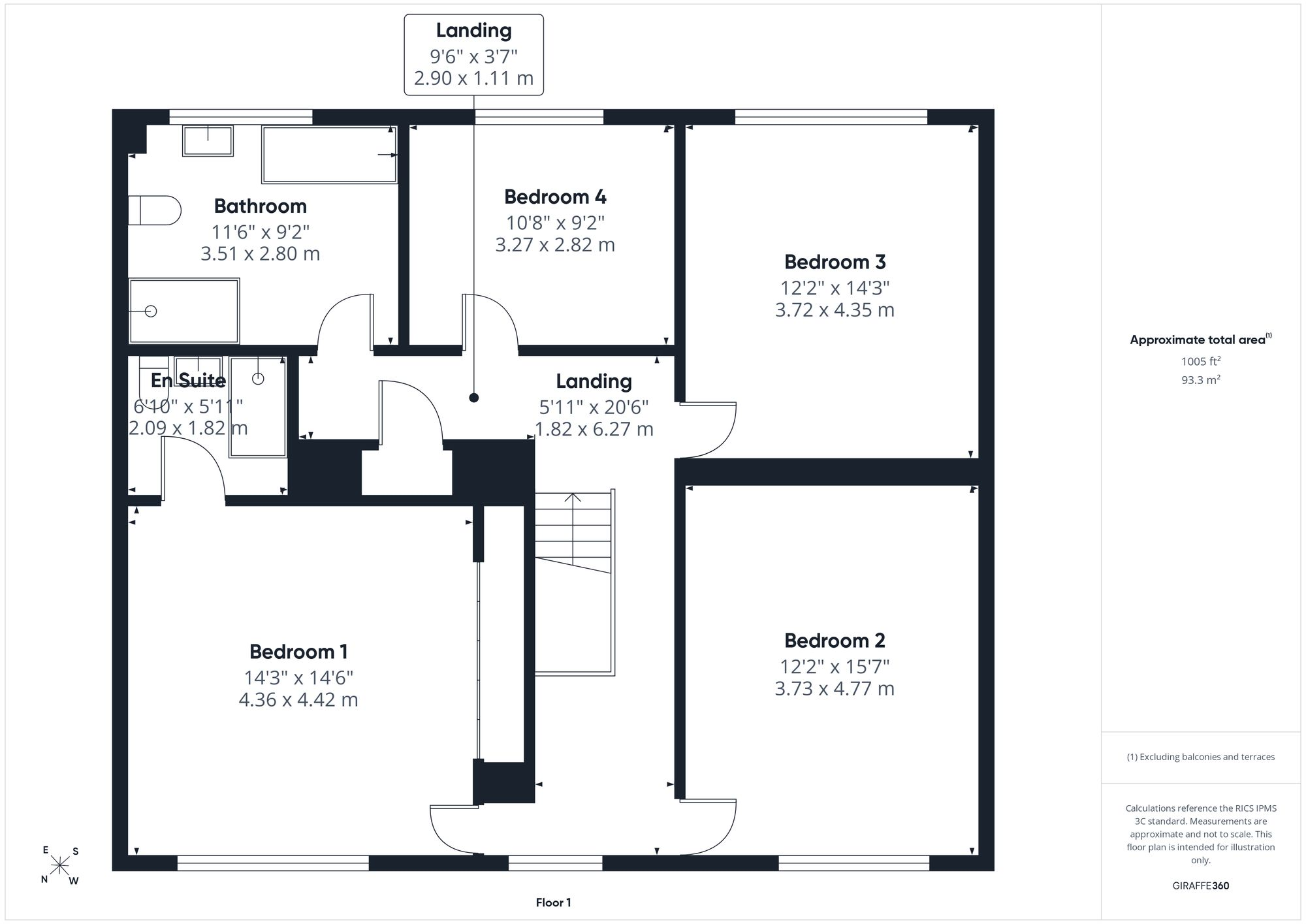 Seahill Road, Saughall, CH1 floorplan