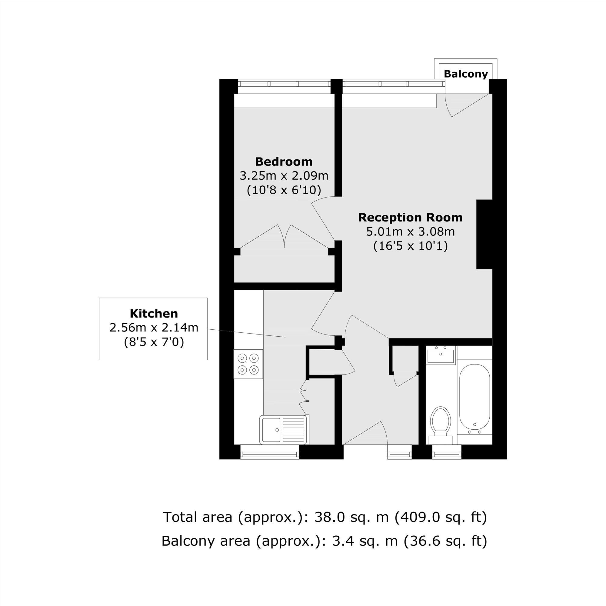 Nunhead Crescent, Peckham floorplan