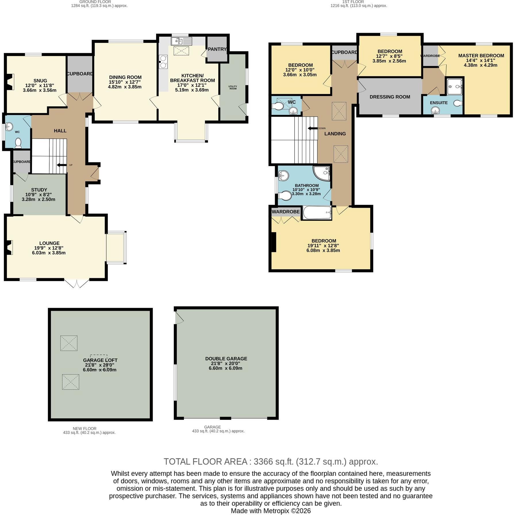 Shray Hill, Telford, TF6 floorplan